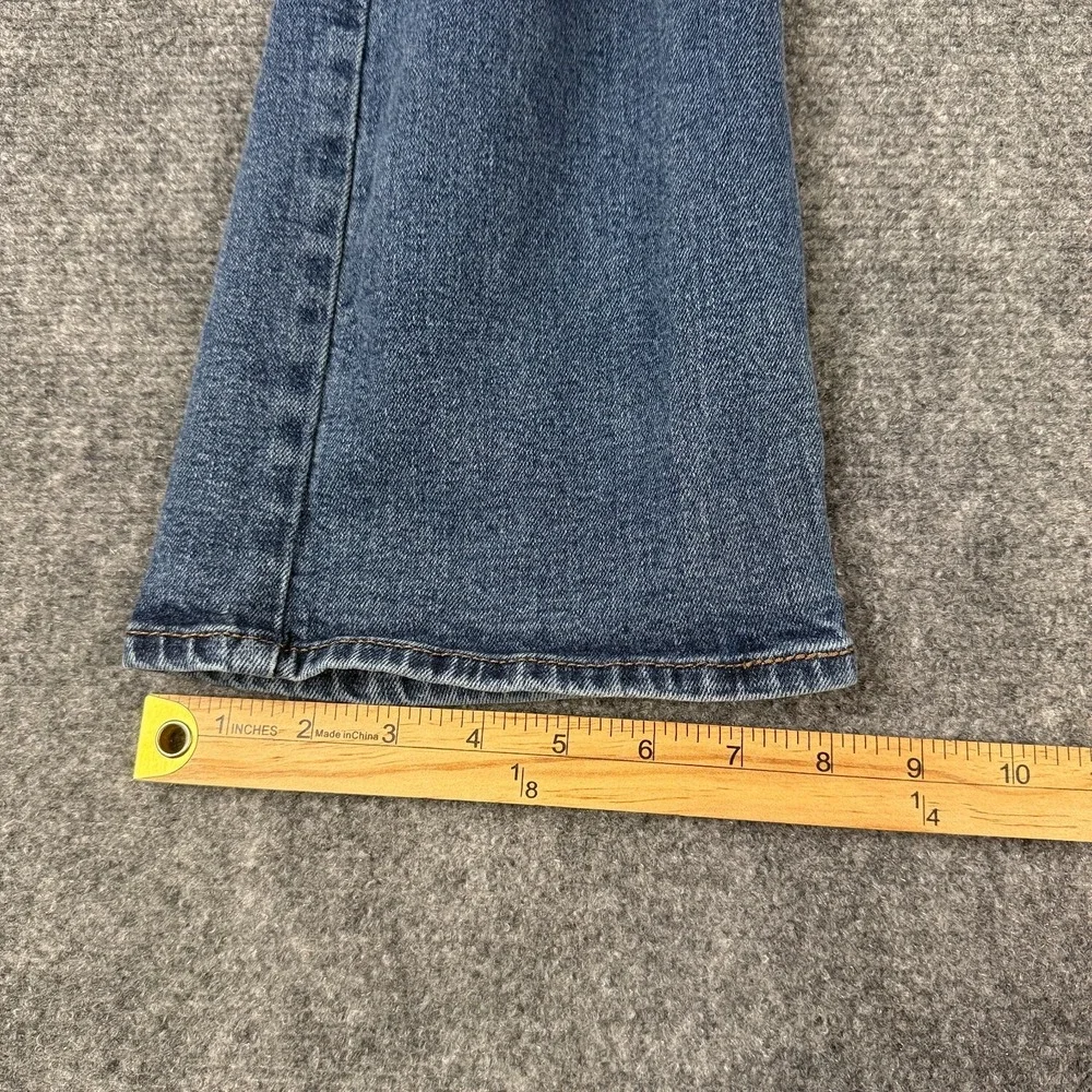 Levi Strauss Signature Relaxed Straight Fit Jeans Mens 33x30 Blue Stretch Denim